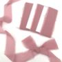 Faux Silk Ribbon With Frayed Edge Wedding Ribbon, thumbnail 11 of 12