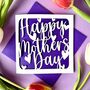 Papercut Happy Mother's Day Card, thumbnail 1 of 4