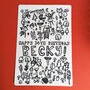 Personalised Colour It In Jigsaw Birthday Card, thumbnail 3 of 5
