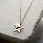 Mummy And Baby Personalised Star Necklace, thumbnail 8 of 12