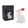 Bunny Rabbit Night Light In Gift Box | Nursery Accessory | Kids Night Light | Home Decor, thumbnail 1 of 5