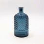 Recycled Glass Diamond Bottle Vase In Seven Colours, thumbnail 6 of 8