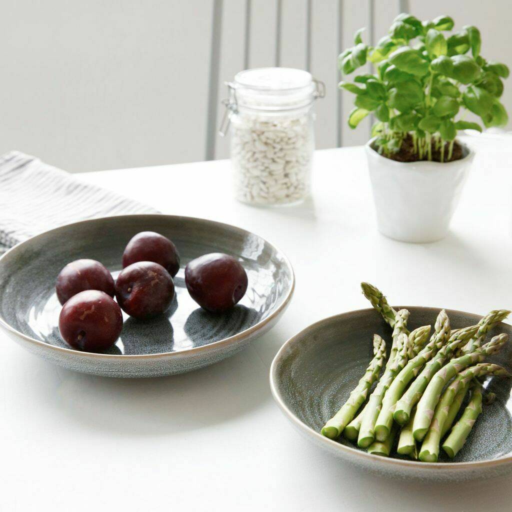 Nordic Hand Glazed Stoneware Plate By CollardManson