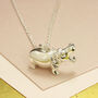 Personalised Hippo Necklace, thumbnail 2 of 11