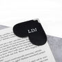 Handmade Date Personalised Leather Corner Bookmark, thumbnail 4 of 9