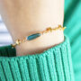 Star Chain Bracelet With Birthstone Detail, thumbnail 8 of 12