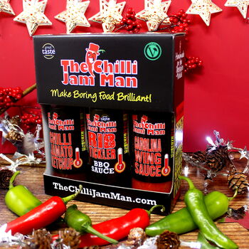 The 'Hot Box' Chilli Sauce Gift Set, 2 of 5