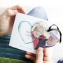 Grandad Photo Removable Heart And Personalised Card, thumbnail 4 of 6