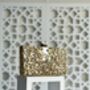 Melbourne Rectangle Brass And Mop Clutch, thumbnail 6 of 10