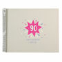 Personalised 90th Birthday Spiral Bound Book, thumbnail 4 of 10