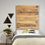 Anderson Reclaimed Industrial Pallet Wooden Headboard, thumbnail 3 of 12