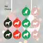 Personalised Pet Christmas Tree Decoration, thumbnail 6 of 6