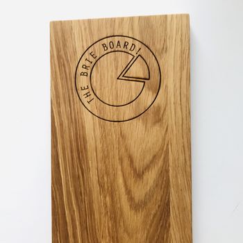 Personalised Oak Wood Cheese Board, 4 of 5