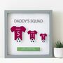 Personalised Family Sports T Shirt Frame, thumbnail 8 of 8