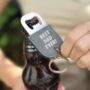 Best Dad Ever Bottle Opener Keyring, thumbnail 1 of 3