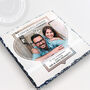 Congratulations Personalised Rock Photo Slate Couples Engagement Gift, thumbnail 2 of 6