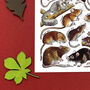 Small Mammals Of Britain Watercolour Postcard, thumbnail 7 of 8