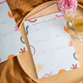 A4 Sweet Spot Weekly Planner Pad, 8 of 9