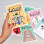 Pack Of Eight Animal Birthday Cards For Kids, thumbnail 3 of 11
