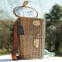 Personalised Chilled Picnic Bottle Basket, thumbnail 1 of 7