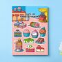 Cake Sticker Sheet | Cute Stickers, thumbnail 1 of 5