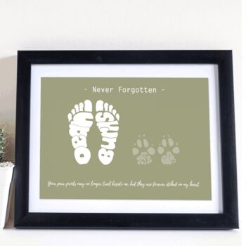 Memorial Foot Print, 3 of 4