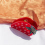 Strawberry Fruit Claw Hair Clip In Red, thumbnail 1 of 3