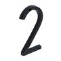 Brass Bee Premium House Numbers Black Finish Five Inch, thumbnail 4 of 11