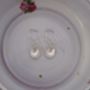 Handmade Silver Pebble Drop Earrings, thumbnail 4 of 4