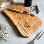 Your Own Logo Engraved Olive Wood Chopping/Cheese Board, thumbnail 1 of 12