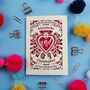 Personalised Wedding Card, thumbnail 7 of 8