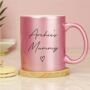 Personalised Mother's Day Pink Glitter Ceramic Mug, thumbnail 7 of 12