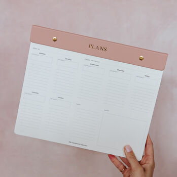 Refillable Weekly Notepad Lined, 3 of 6