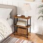 Narrow Side Table Bedside Table Stackable Side Table, thumbnail 3 of 9