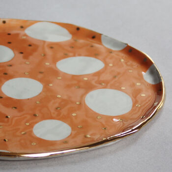 Personalised Cosmic Ceramic Platter Wedding Gift, 6 of 7