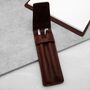 Personalised Leather Double Pen Holder, thumbnail 3 of 7