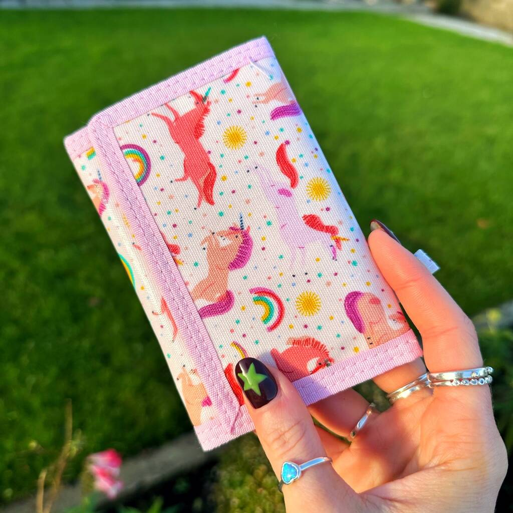 Children's Colourful Unicorn Wallet, 1 of 5