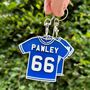 Personalised Football Shirt Keyring, thumbnail 5 of 7
