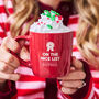 Personalised Nice List Christmas Mug, thumbnail 2 of 2