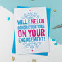 Personalised Engagement Card, thumbnail 1 of 3