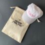 Embroidered Personalised Slogan Cord Cap, thumbnail 11 of 12