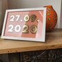 Retro Style Personalised Letter Gold And Glass Sign, thumbnail 1 of 7