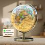 Wedding Guestbook Globe Guest Book Alternative Travel, thumbnail 4 of 10