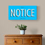 Personalised Word Sign Print With Optional Messages, thumbnail 6 of 12