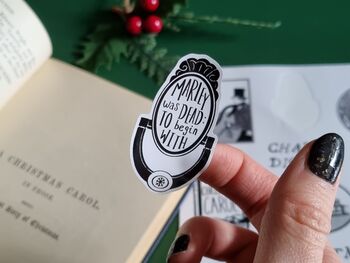 A Christmas Carol Vinyl Sticker Sheet, 2 of 3