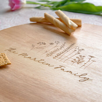 Personalised Spring Florals Lazy Susan, 2 of 4