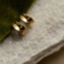 Sculpted Hoop Earrings, thumbnail 4 of 5