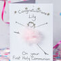 Personalised First Holy Communion Card, thumbnail 3 of 3