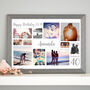 Personalised 40th Birthday Photo Collage, thumbnail 10 of 12