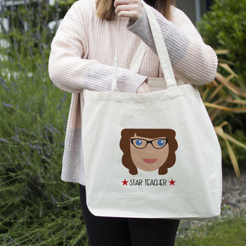 Best Teacher End Of Term Gift Tote Bag, 4 of 7